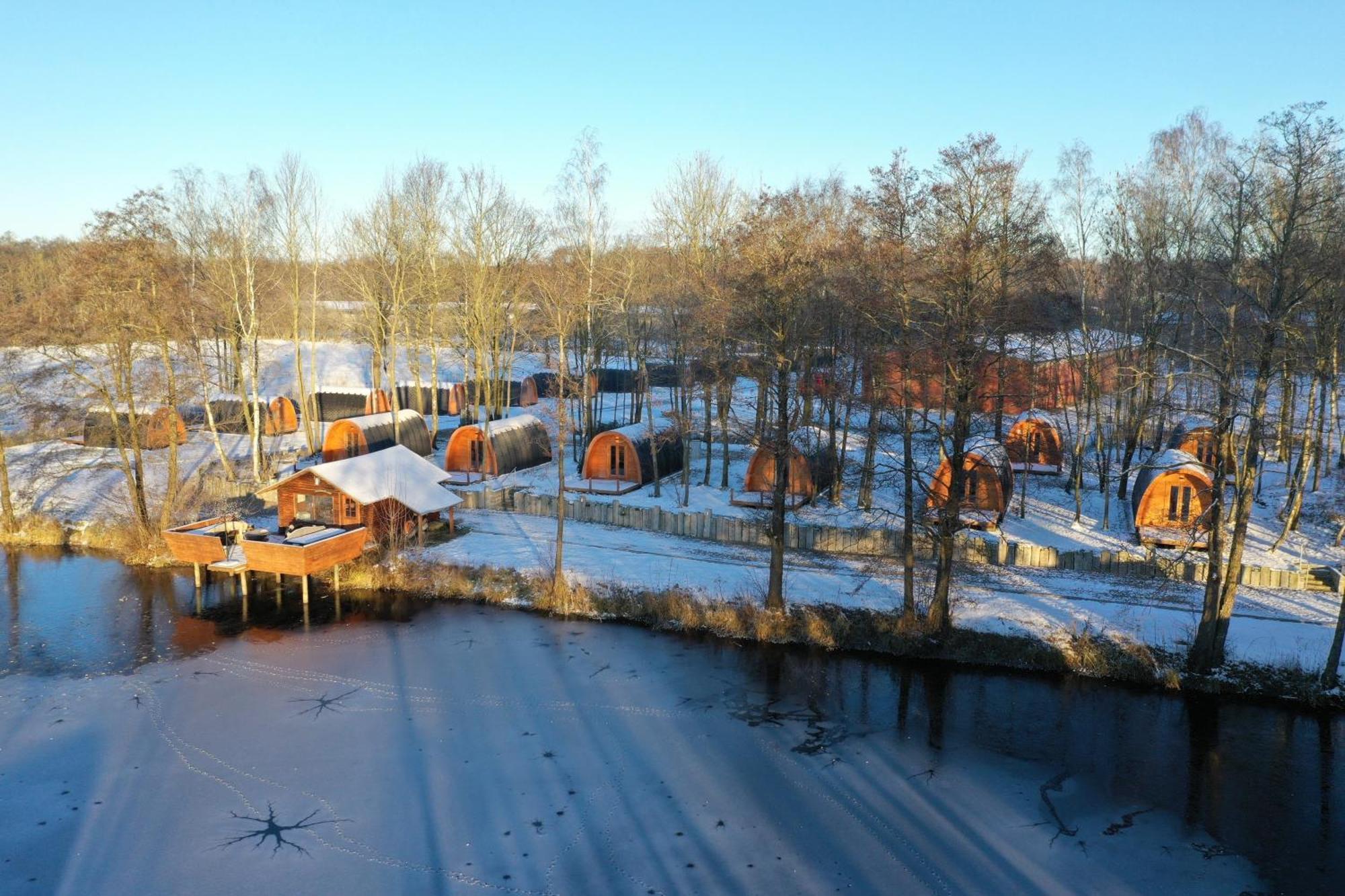 09 Premium Camping Pod "Hambuger Hallig" Silberstedt Exterior foto